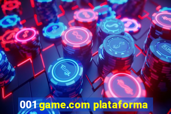 001 game.com plataforma